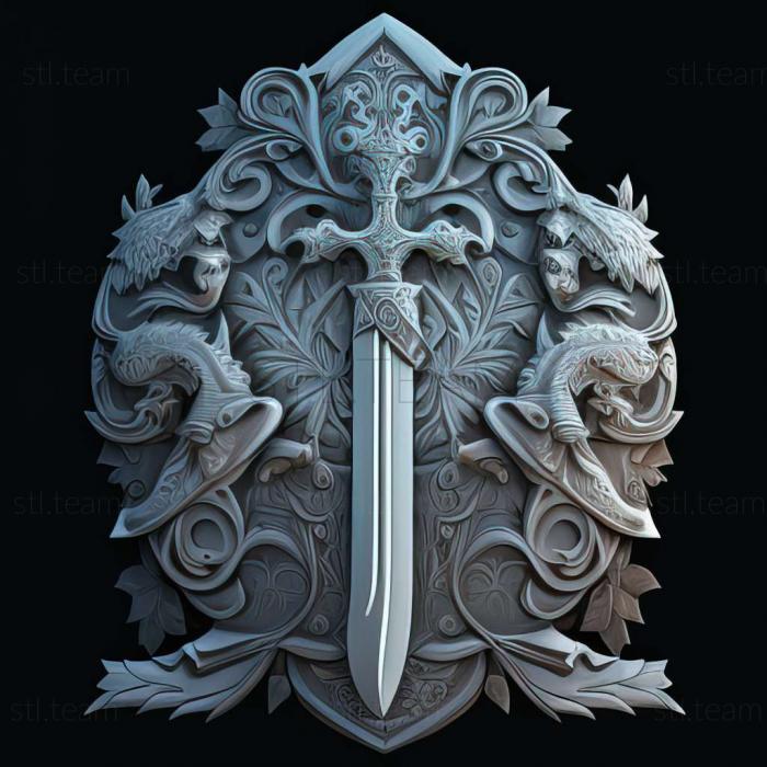 3D model Sword of the Stars 2 The Lords of Winter game (STL)